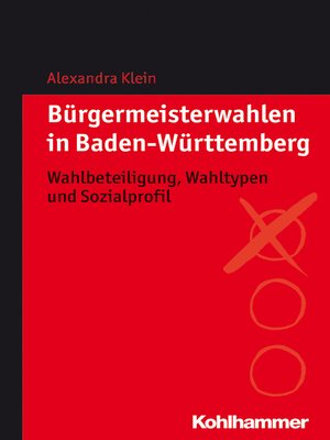 cover image of Bürgermeisterwahlen in Baden-Württemberg
